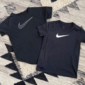 Nike dri fit t-shirt lot! Girls xl and L or womens xs. EUC